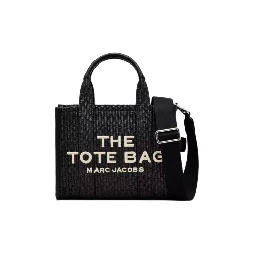 MARC JACOBS Солома Тоут Сумка Сумка для покупок Сумка через плечо Сумка Маленькая Женская Черная