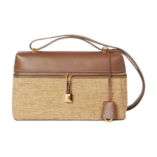 Loro Piana Extra Bag Телячья кожа Makeup Bag Маленькая квадратная сумка Сумка на одно плечо Женская