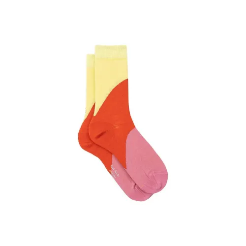 Paul Smith 1 шт Желтые Женские Носки MID до икры