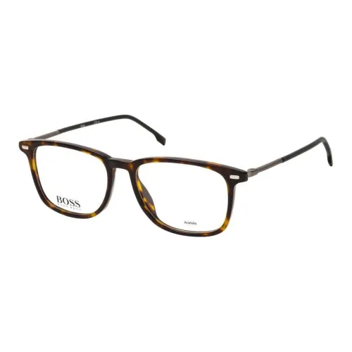 Hugo Boss Пластик Металл Квадрат Оправы для очков Мужской Черепаховый