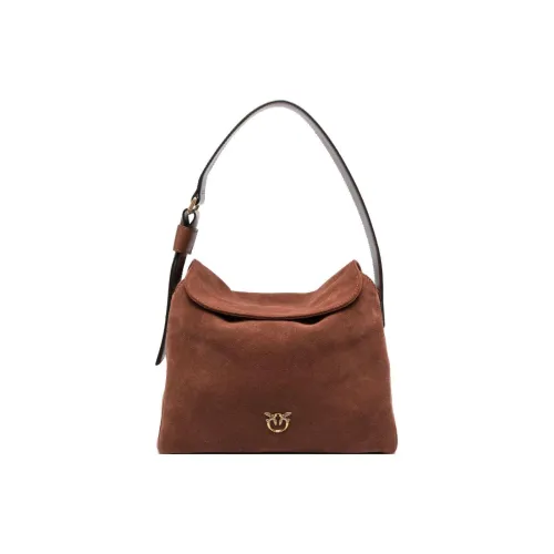 PINKO Телячья кожа Сумка через плечо средний размер женский коричневый