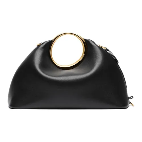 Jacquemus Напп Кожа Сумка через плечо Сумка Женская Черная