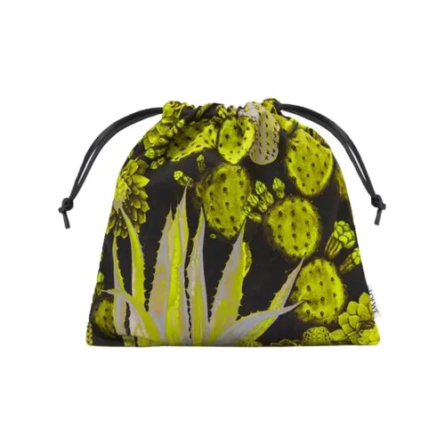 LOEWE Клатч из коровьей кожи женский цвет кактусовый зеленый