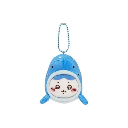 Чиикава Aquarium Collection Hachiware Кит Акула Кукла Плюшевая Подвеска 8 см Высокая