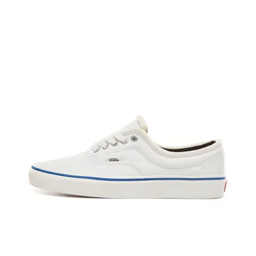 VANS Era Обувь Foam True White Низкие кеды для скейтбординга Унисекс Белый Синий Полосы