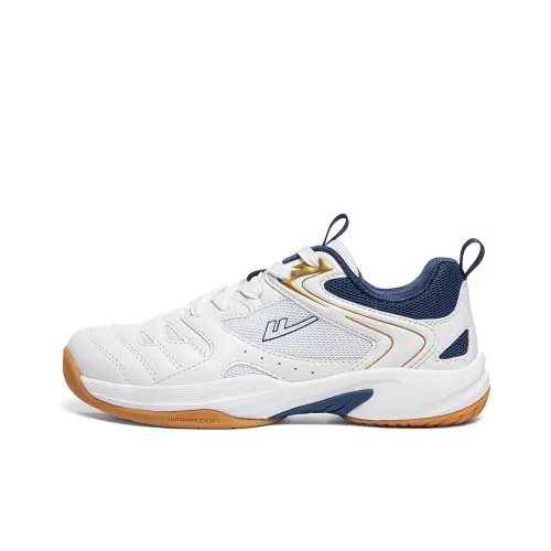 Warrior Wing Series Тренировочные Кроссовки Низкие Белые Темно-Синие Унисекс