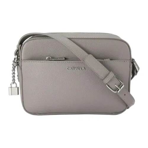 Kurt Geiger London Leather Camera Bag Crossbody Bag Shoulder Bag Women's Gray Курт Гейзер Лондон Кожа Камера Сумка Сумка через плечо Сумка на плечо Женская Серый