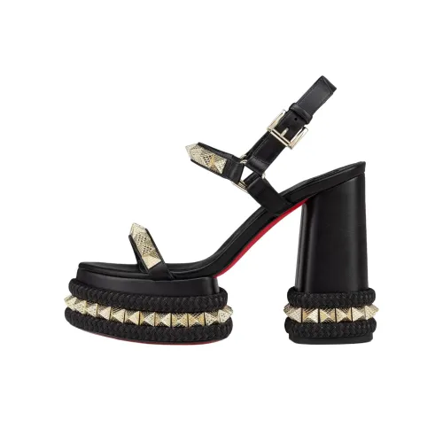 CL Superaclou One Ремешок Сандалии 13 см Женские Черные