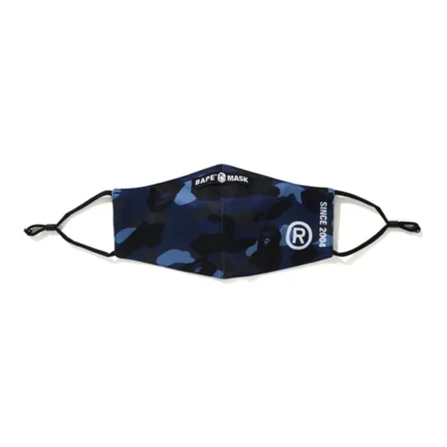 A BATHING APE Полиэстер Маски для лица Мужской Темно-синий