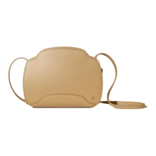 Loro Piana Sesia Телячья кожа Сумка через плечо Женская Светло-коричневая