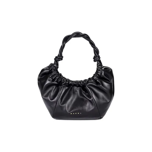 MARNI Корова Кожа Сумка Стандартная Женская Черная
