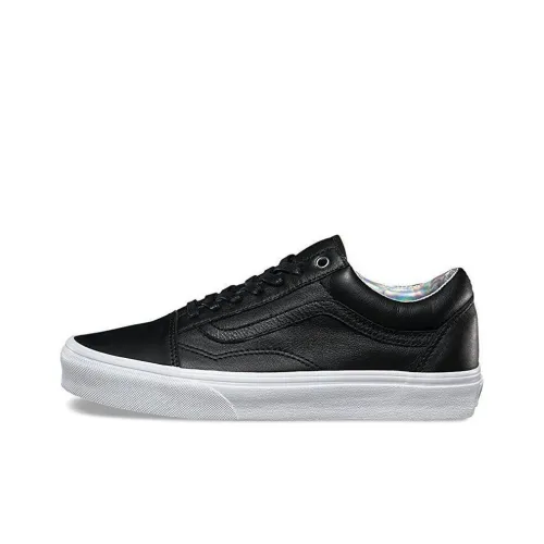Vans Old Skool Hologram Амортизация Износостойкие Низкие Кроссовки для Скейтбординга Унисекс Черные