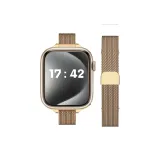 Металл Миланский Магнитный Ремешок-Розовое Золото