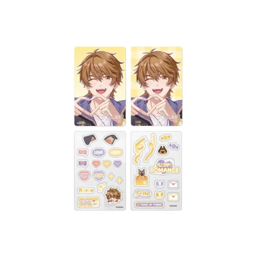 MIHOYO Tears Of Themis Heartbeat Collection Exclusive Маленький Декоративный Набор Фотокарточек с Карточкой