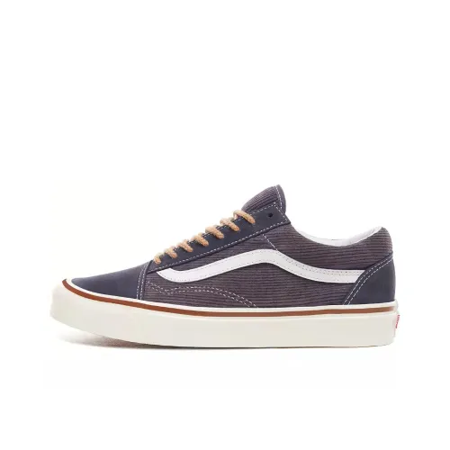 Vans Old Skool 36 D Покрытие Низкие Кроссовки для скейтбординга Unisex Light Фиолетовый