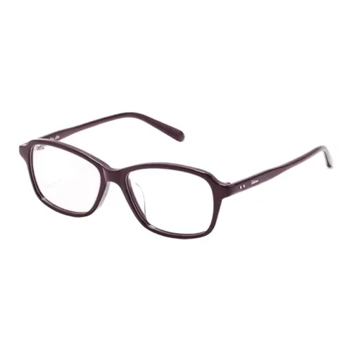 Fakeme Пластина Квадрат Оправы для очков Унисекс Коричневый