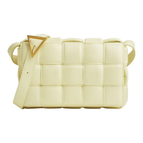 Bottega Veneta Lambskin Сумка через плечо Женская Золотая