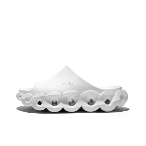 Крутой TANK DE Беззвучный Slip-resistant Слипоны Унисекс Hydrogen Cloud Белый