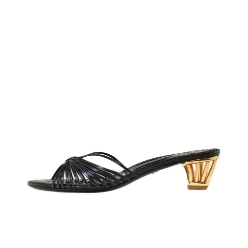 Ferragamo Слипоны Женские Черные