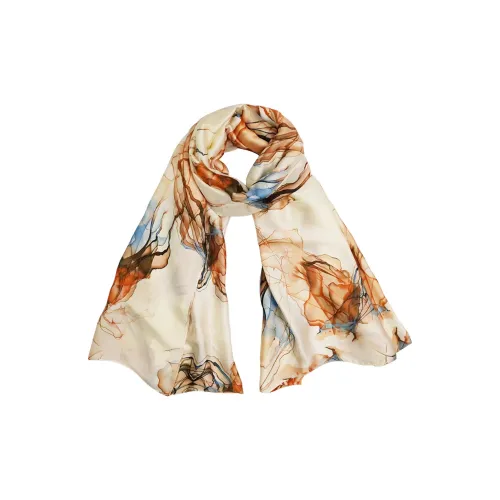 Eucalyptus Ornamentation Шарфы из искусственного шелка Женские