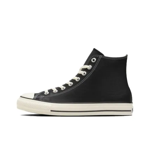 Конверс Cons Pro Leather Slip-Resistant Abrasion-Resistant High Top Скейтборд Кроссовки Unisex Черный Белый Японская Версия