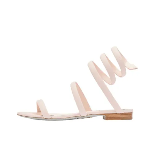 RENE CAOVILLA Cleo One Strap Sandals 1cm Women's Pink