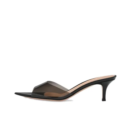 GIANVITO ROSSI ELLE SLIDE Тапочки Женские Черные