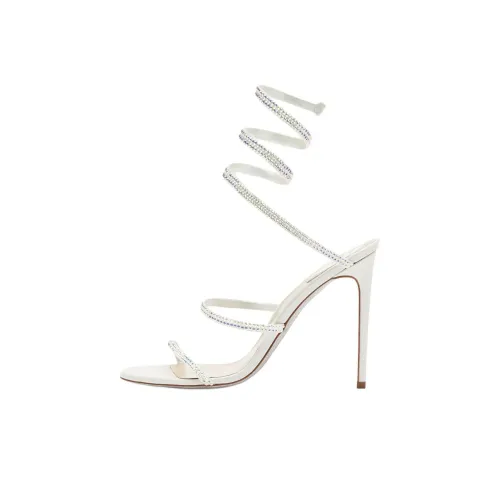 RENE CAOVILLA Cleo One Ремешок Сандалии 10,5 см Женские Белые