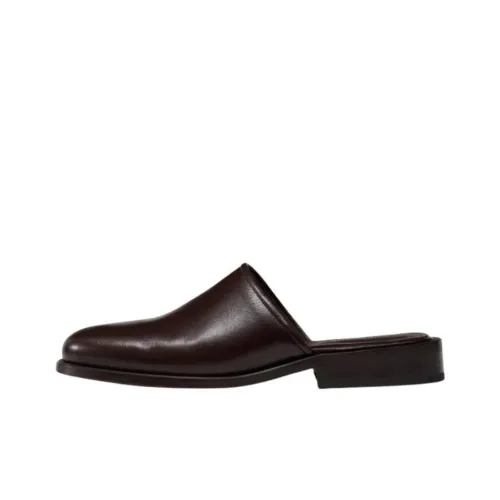 Lemaire Домашние тапочки Мужские Коричневые
