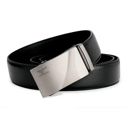 SEPTWOLVES Ремень из коровьей кожи повседневный мужской с шириной 3,5 см