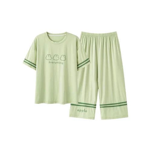 Chun Xi Pajama Комплект Женский Зеленый