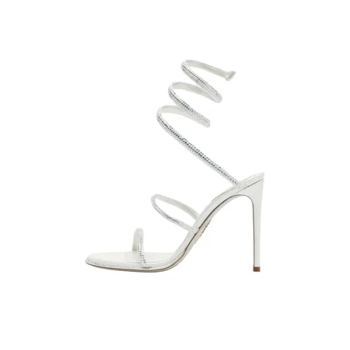 RENE CAOVILLA Cleo One Ремешок Сандалии 10,5 см Женские Белые