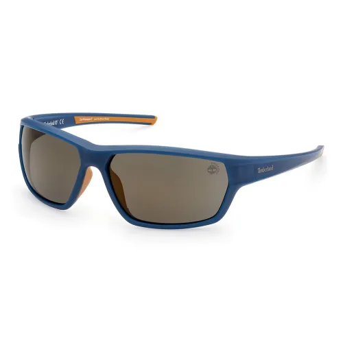 Timberland Прямоугольные Солнцезащитные очки Мужские Синие