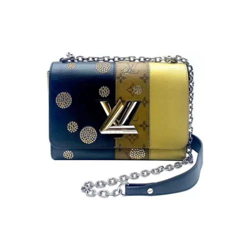 LOUIS VUITTON Twist Коровья кожа Сумка через плечо Женская Многоцветная