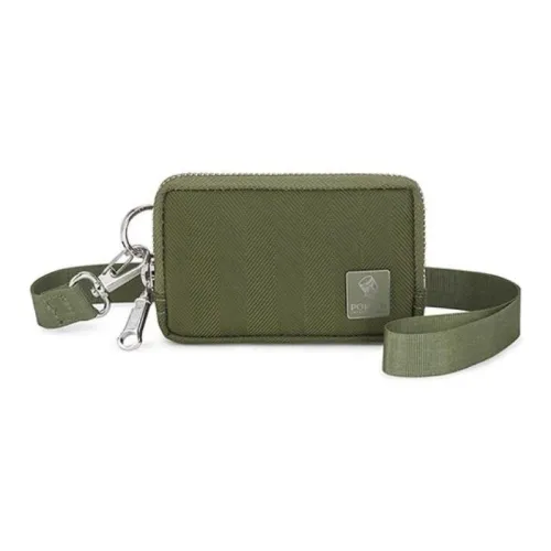 PORTER Нейлон Монетница Унисекс Травяной Зеленый