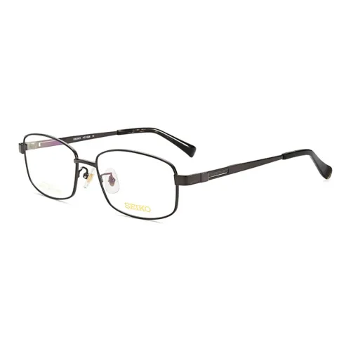 SEIKO Титан Материал Прямоугольный OPTICAL Очки Мужские Темно-серый