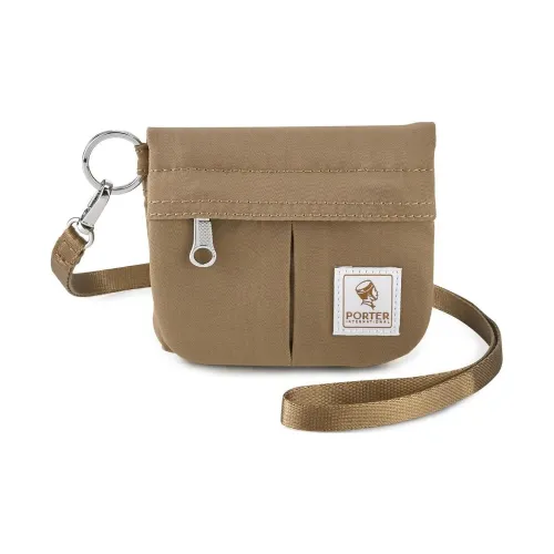 PORTER Нейлон Монетница Унисекс CAMEL