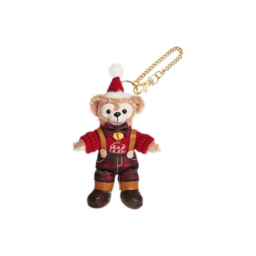 Disney 2022 Duffy and Friends Warm Winter Collection Даффи Куклы Плюшевый Брелок 15 см Высота Шанхайский Дисней