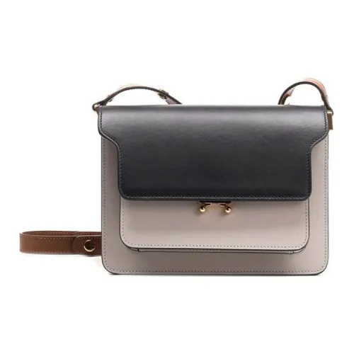 Marni Основная часть Коровья кожа Аккордеонная сумка Сумки через плечо Сумка на плечо Женская