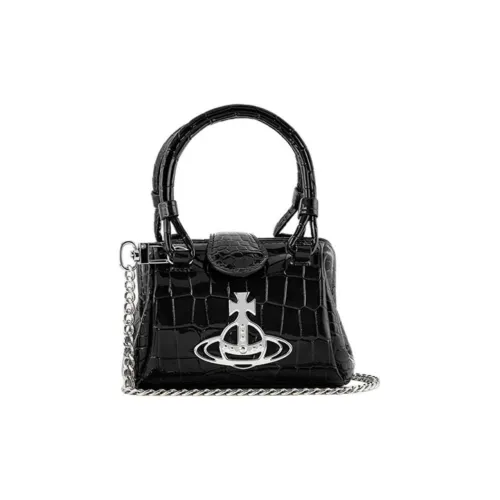 Vivienne Westwood Полиуретан Сумка через плечо Сумка Мини Женская Черная