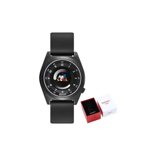 SNOOPY Кварцевый механизм силиконовый ремешок унисекс белый SNW924EC