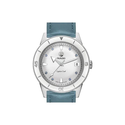 RADO Автоматический Механический Механизм Женские Часы Серебристый Циферблат Корпус из Нержавеющей Стали R32500718