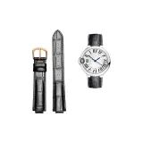 Двусторонний натуральная кожа ★ Черный-Розово-золотой шпилька