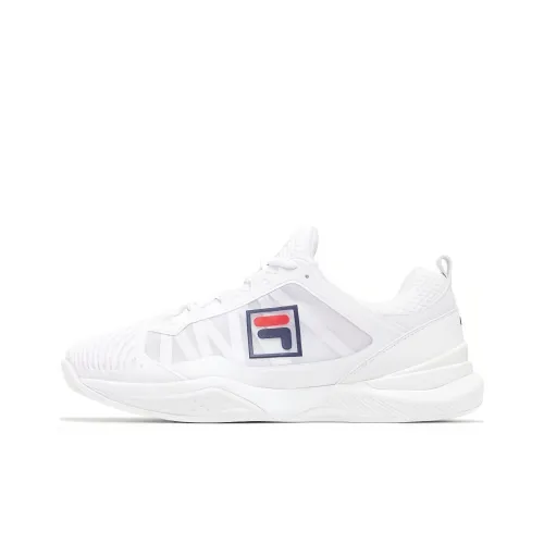 FILA Speedserve Амортизация Износостойкие Низкие Кроссовки для Тениса Мужские Белые