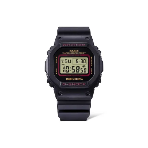 CASIO Iniesta Коллаборация Кварцевый механизм Часы Мужские Черный циферблат