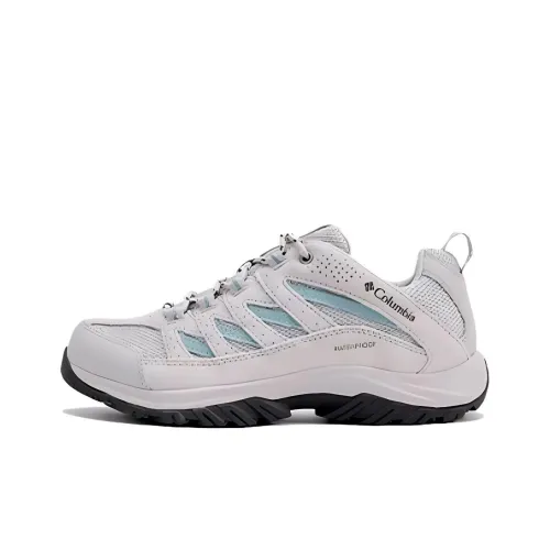 Columbia совместный бренд Crestwood амортизаторы Shock противоскользящие устойчивые к истиранию низкий топ походная обувь женский светло-серый