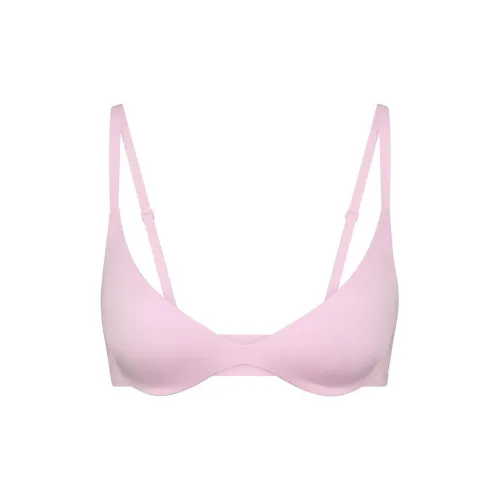 SKIMS Беспроводной FORM Супер PUSH UP Бюстгальтер Женские 1 Пачка Baby Розовый Светло-Розовый