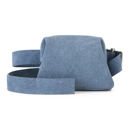 OSOI PECAN BROT Коровья кожа Сумка через плечо Сумка на плечо Маленькая Женская Джинсовый синий