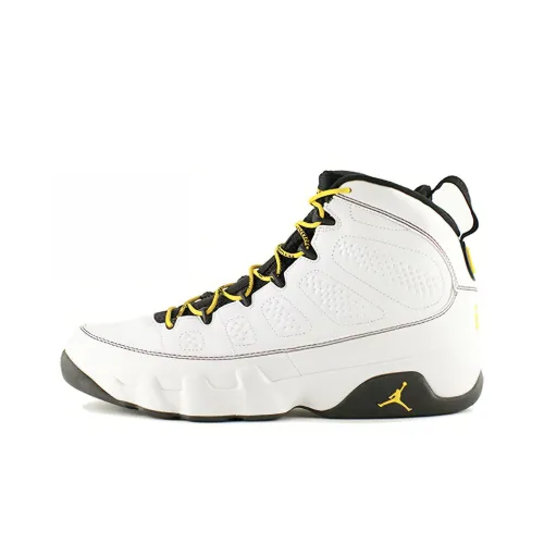 Jordan Air Jordan 9 Retro Quai 54 High Top Винтажные баскетбольные кроссовки Мужские Белые