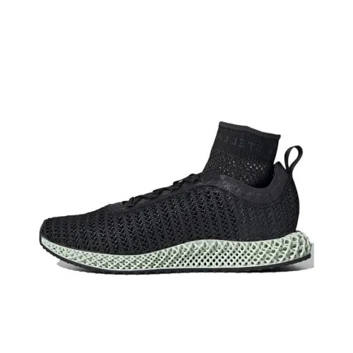 Stella McCartney x Adidas Alphaedge 4D противоскользящий высокий топ из углеродной плиты повседневные беговые кроссовки женские черные